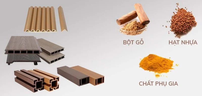 cấu tạo của lam trụ gỗ nhựa ngoài trời Hwood