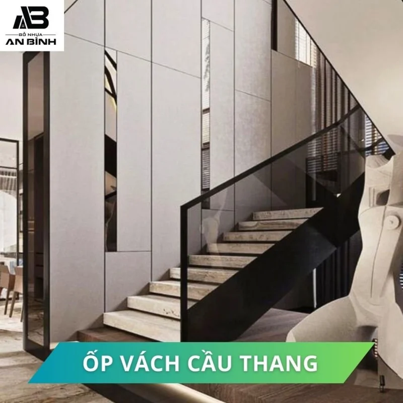 op vach cau thang