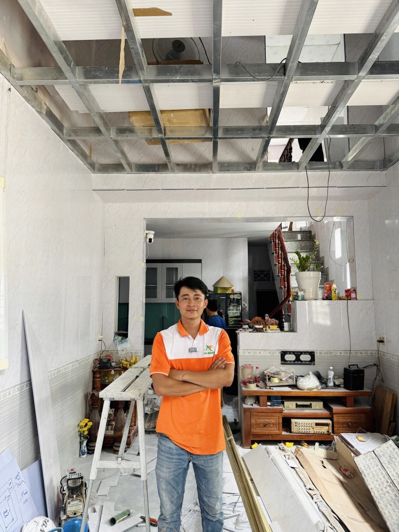 Đơn vị An Bình trực tiếp thi công dự án cải tạo nhà An Phú Bình Dương