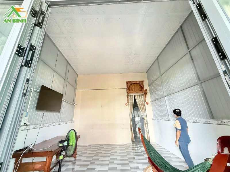 Hiện trạng nhà tiền chế ốp vách tôn trước khi thi công tại Cần Giờ