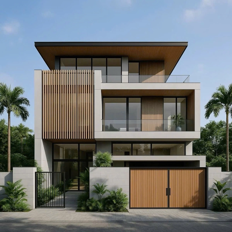 Ốp tường mặt tiền