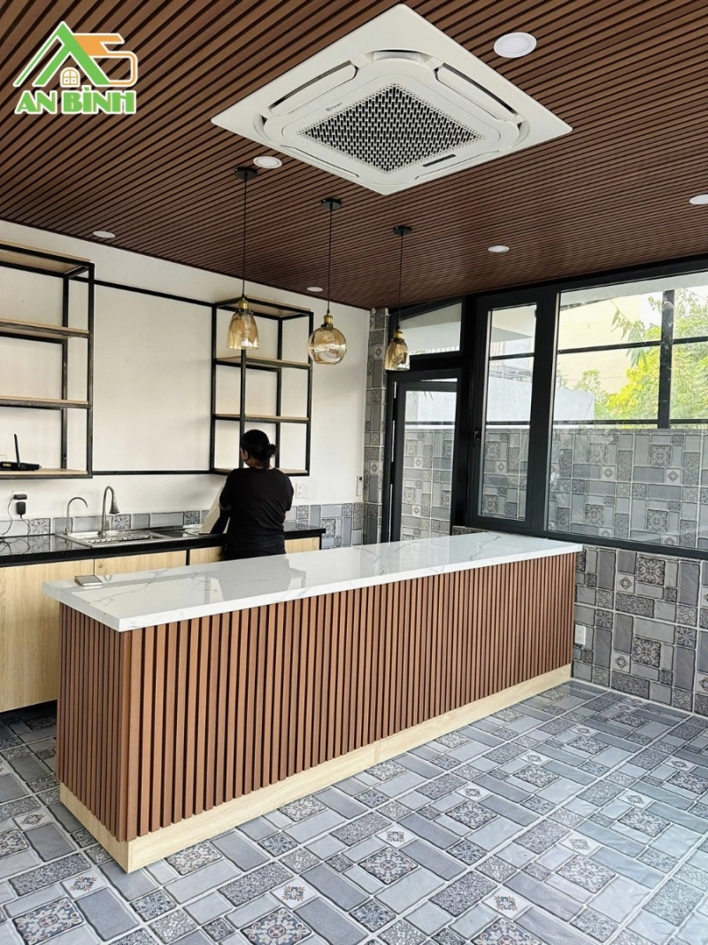 Thi công Ốp trần, Ốp vách và Quầy pha chế