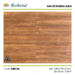 Sàn gỗ Robina Aqua 8mm AQ 0136