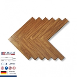Sàn gỗ xương cá Charm Wood 12mm C03