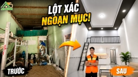 Thi Công Cải Tạo Trần Vách Nhà Cũ 20 Năm Tại Trần Xuân Soạn, Quận 7