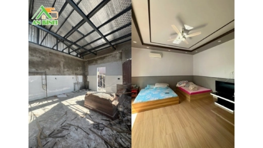 Thi công hoàn thiện trần vách nhựa nội ngoại thất