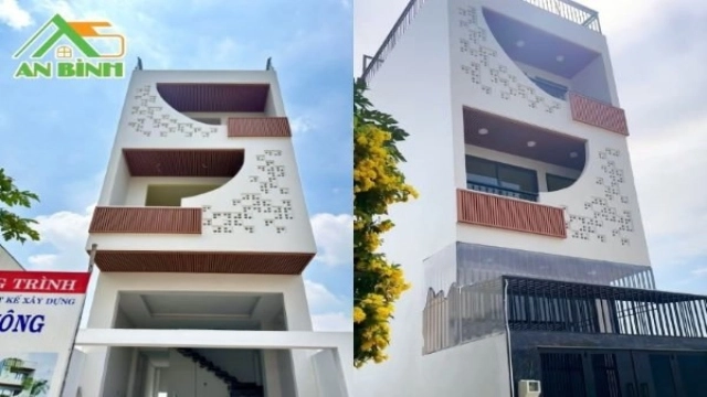 Thi công trần gỗ nhựa ngoài trời tại Quận 9
