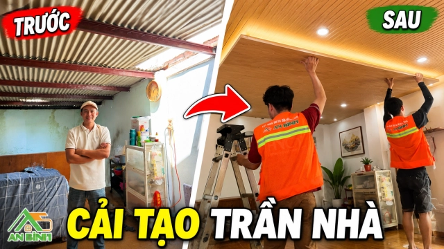 Thi công trần nhựa giả gỗ tại TP. Hồ Chí Minh